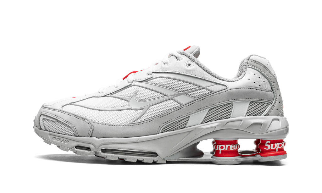 SUPREME X NIKE SHOX RIDE 2 "White"