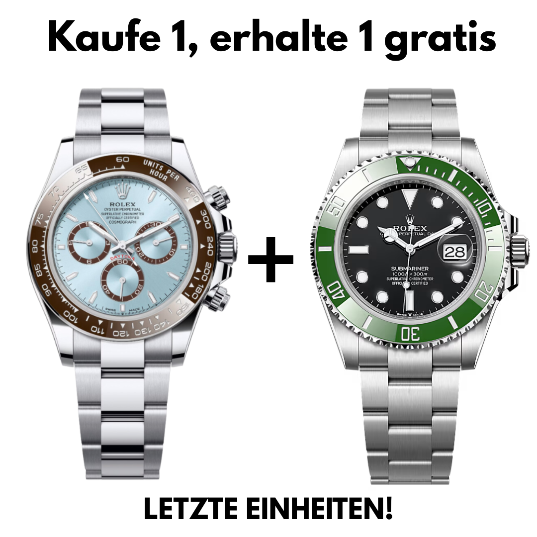 Armbanduhr Daytona + Submariner Cosmograph - Kaufen Sie 1 und erhalten Sie 1