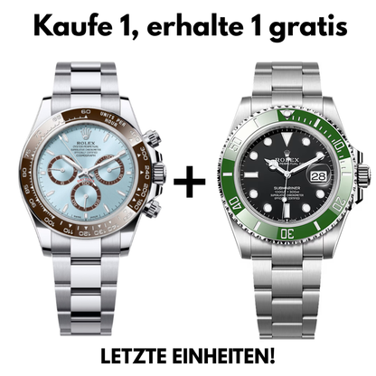 Armbanduhr Daytona + Submariner Cosmograph - Kaufen Sie 1 und erhalten Sie 1