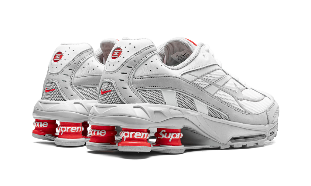 SUPREME X NIKE SHOX RIDE 2 "White"
