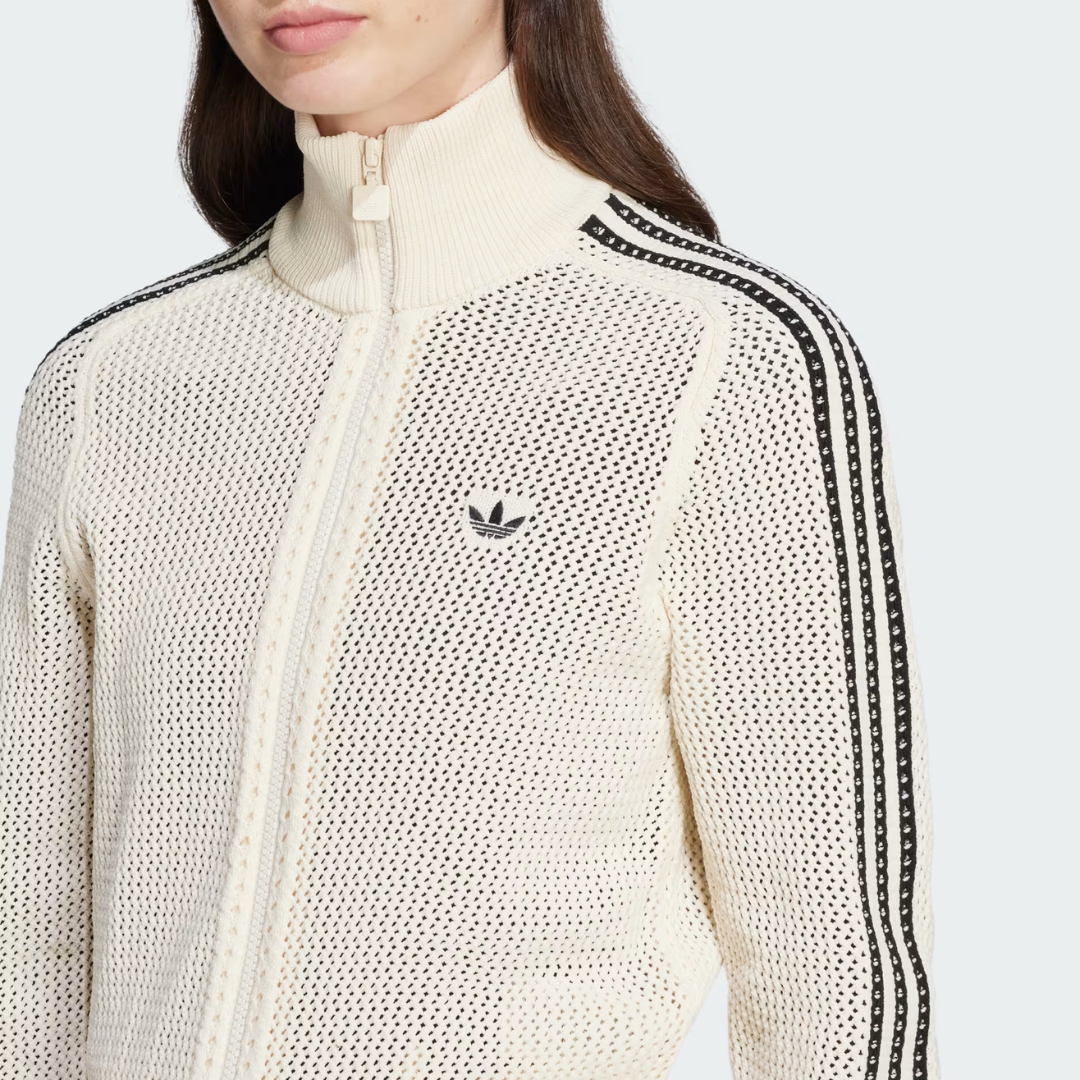 ADIDAS ORIGINALS "Premium Crochet Track Top"