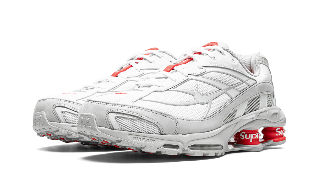 SUPREME X NIKE SHOX RIDE 2 "White"