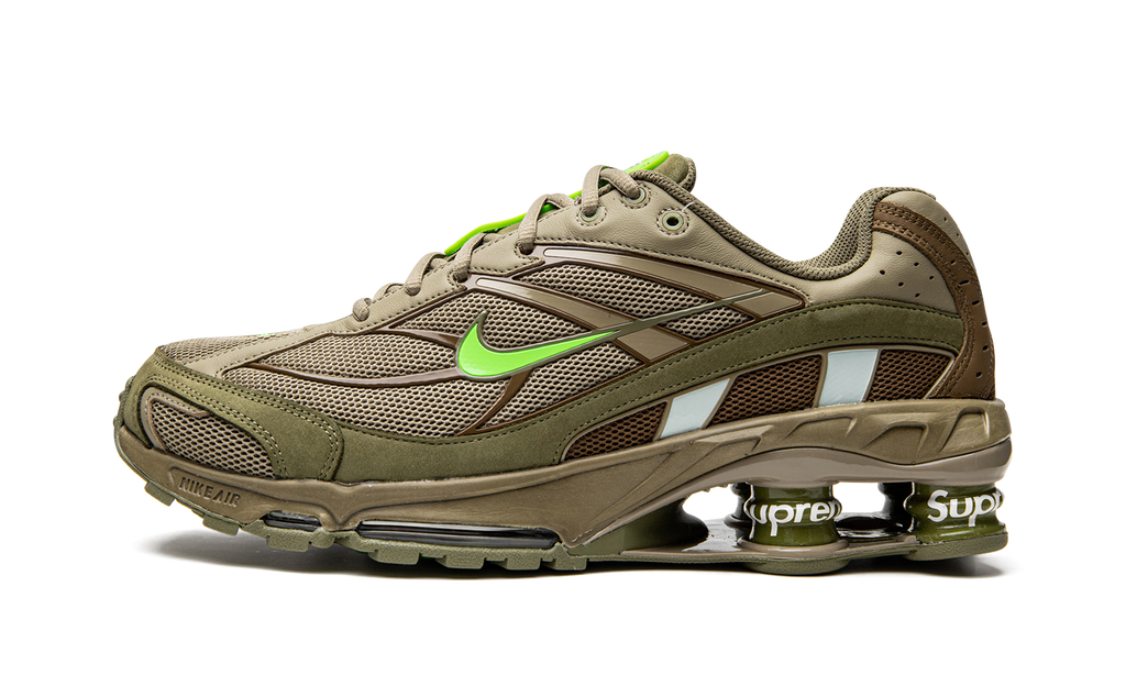 SUPREME X NIKE SHOX RIDE 2 "Neutral Olive"